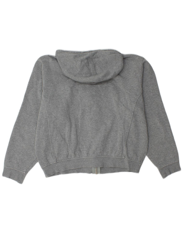 Fila ženski preveliki pulover s kapuljačom s patentnim zatvaračem UK 16 Large Grey Flecked