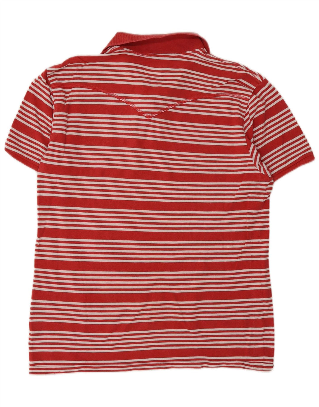 Levi's muška polo majica srednje crvene pruge, pamuk