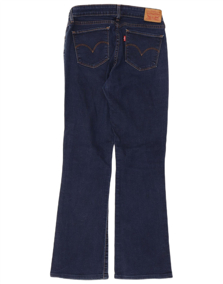 Levi's ženske 715 Bootcut traperice W28 L27 plavi pamuk