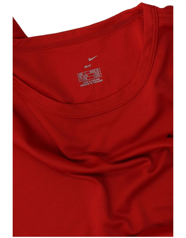Nike Dri Fit majica kratkih rukava velika crvena