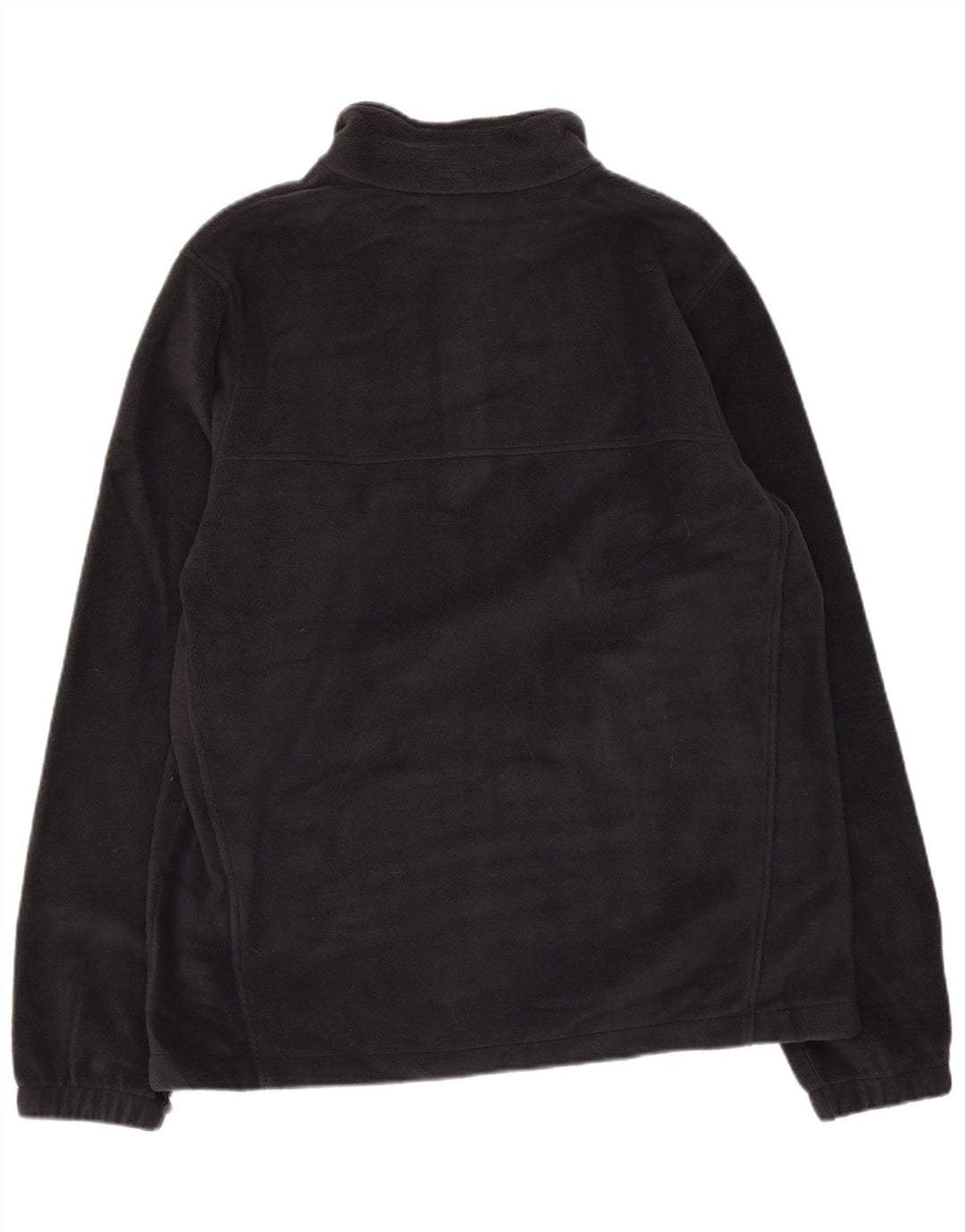 COLUMBIA Muški džemper od flisa Crawford s patentnim izrezom Srednji crni poliester