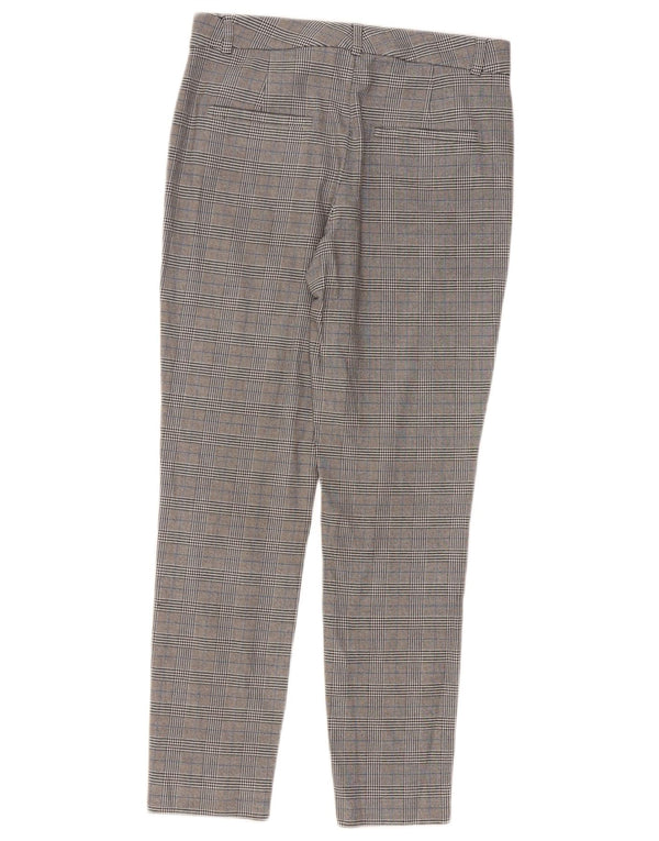 Ženske uske chino hlače Massimo Dutti EU 34 2XS W24 L26 sive houndstooth
