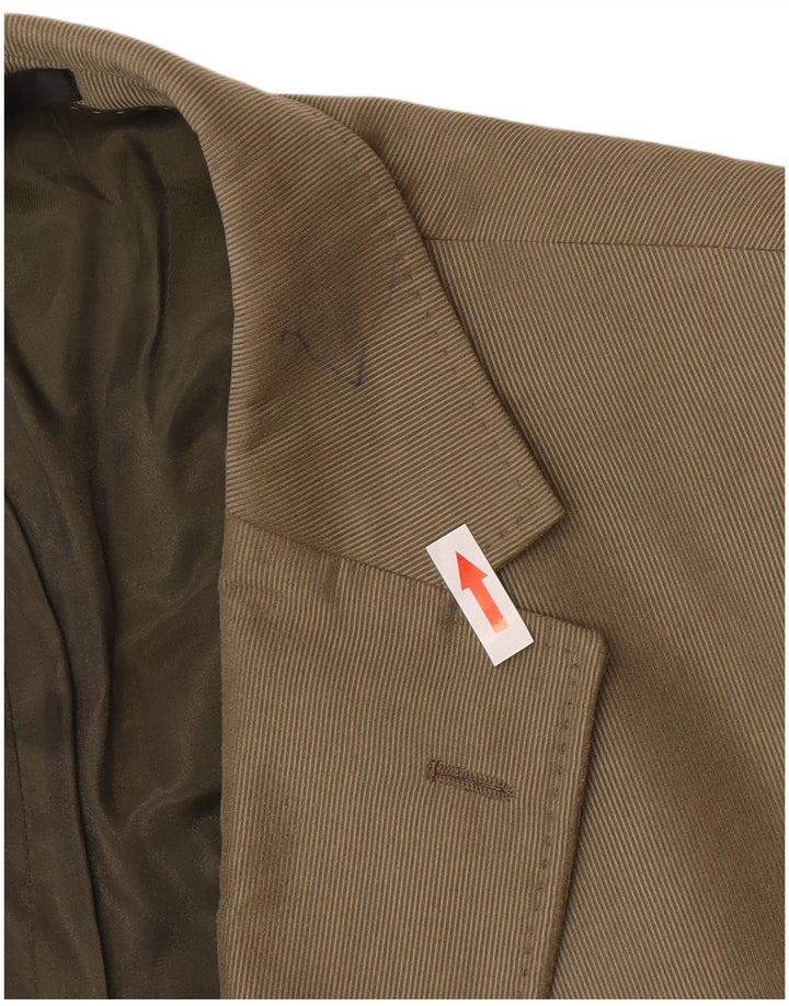 Marks & Spencer muška duga jakna sako s 2 gumba UK 48 2XL zeleni poliester