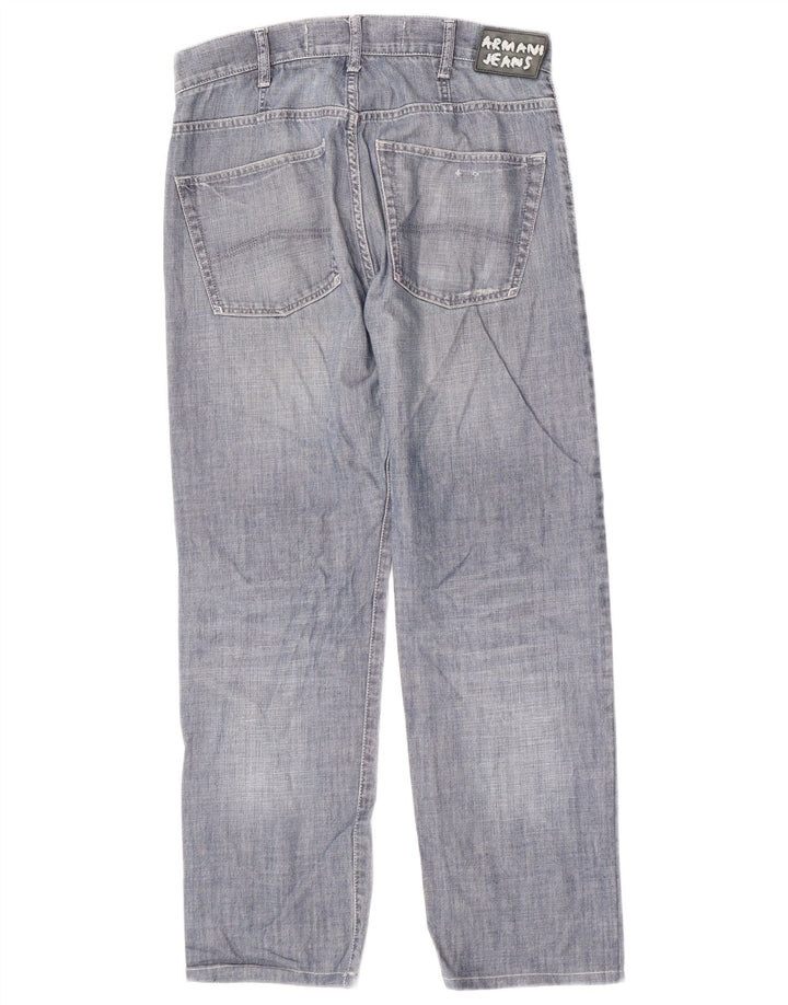 Armani muške ravne traperice W31 L28 plave
