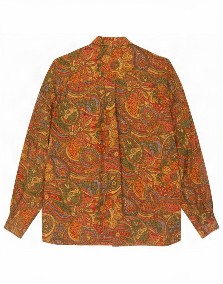 Vintage ženska prevelika košulja EU 40, srednje raznobojni paisley