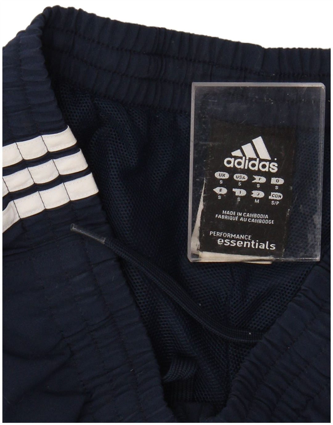 ADIDAS muške sportske kratke hlače Climalite Male tamnoplave poliesterske