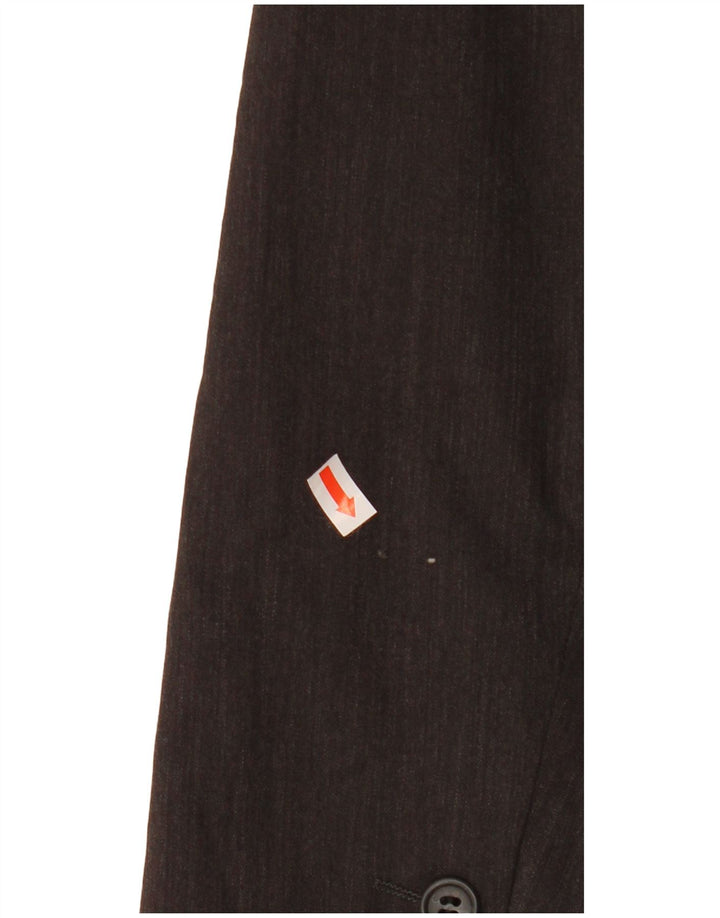 VALENTINO Muška jakna sa 2 gumba IT 46 Mala siva djevičanska vuna