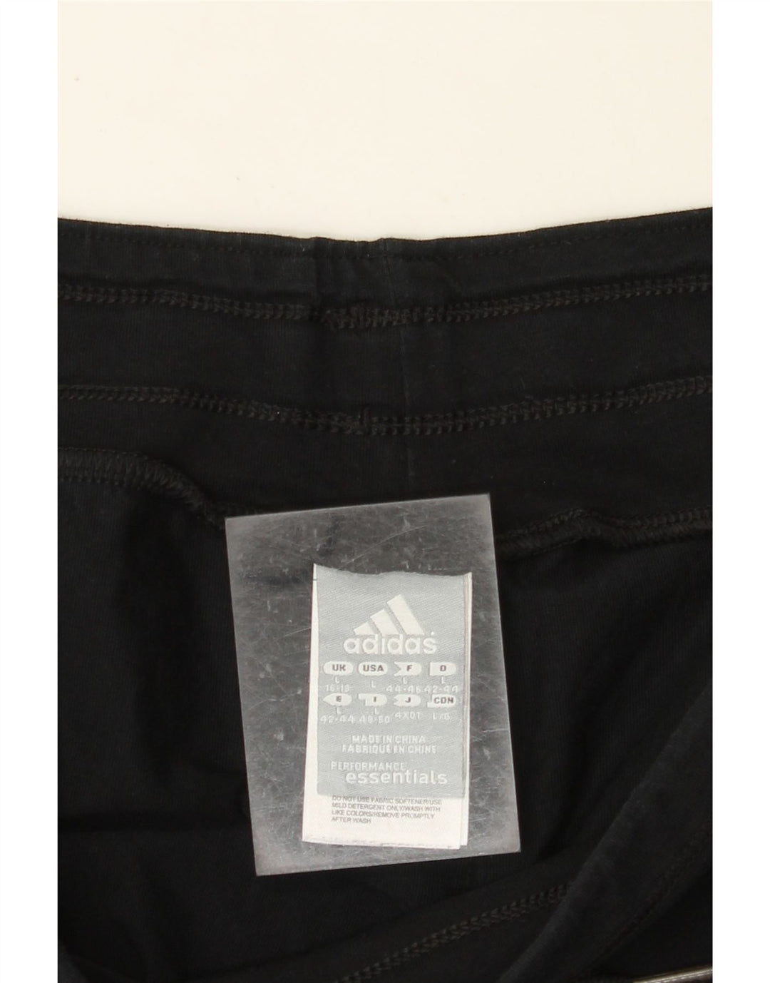 ADIDAS Ženske Climalite Trenirke Hlače Joggers UK 16/18 Large Black