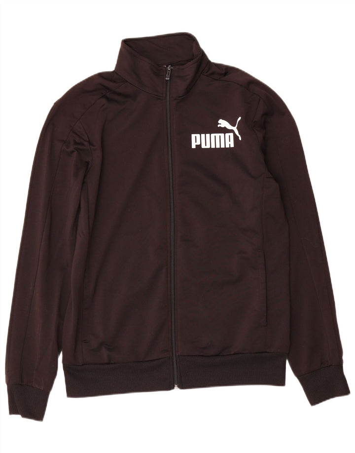 Puma muška grafička gornja jakna od srednje crnog poliestera