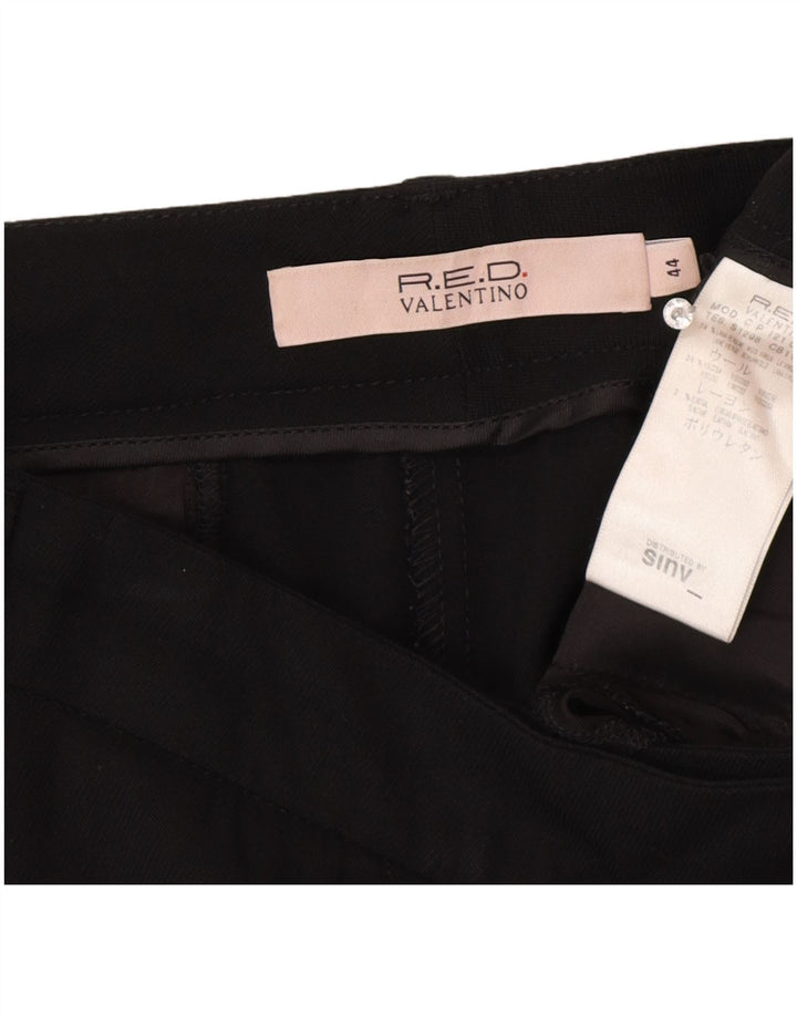 Red by Valentino ženske ležerne hlače s bootcutom IT 44 srednje W30 L33 crne