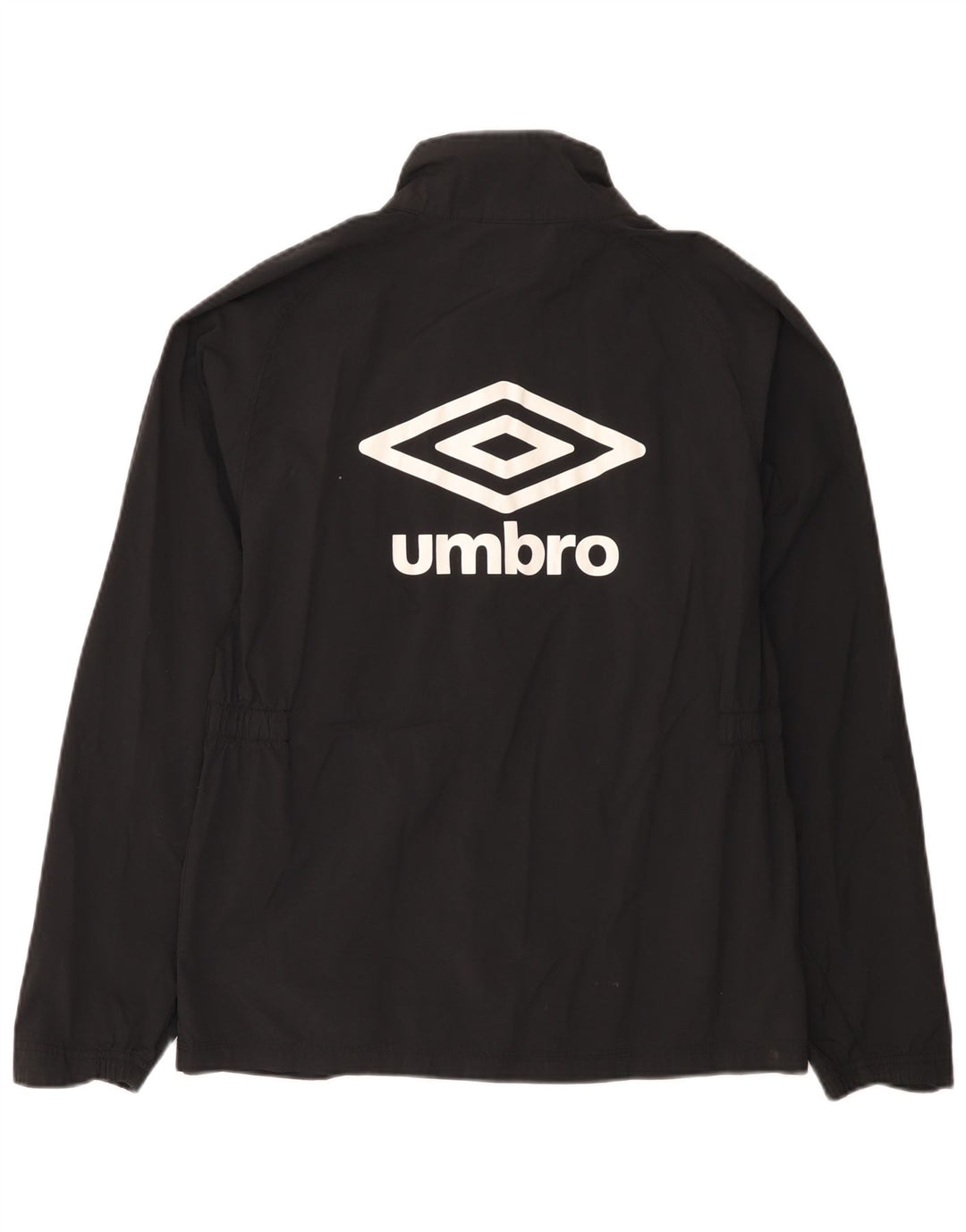 Umbro ženska kišna jakna s grafičkim motivima UK 14 Srednji crni najlon