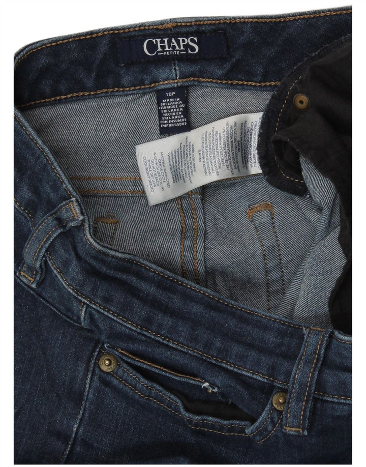 Chaps Ženske Petite Slim traperice US 10 Large W32 L27 Plavi pamuk