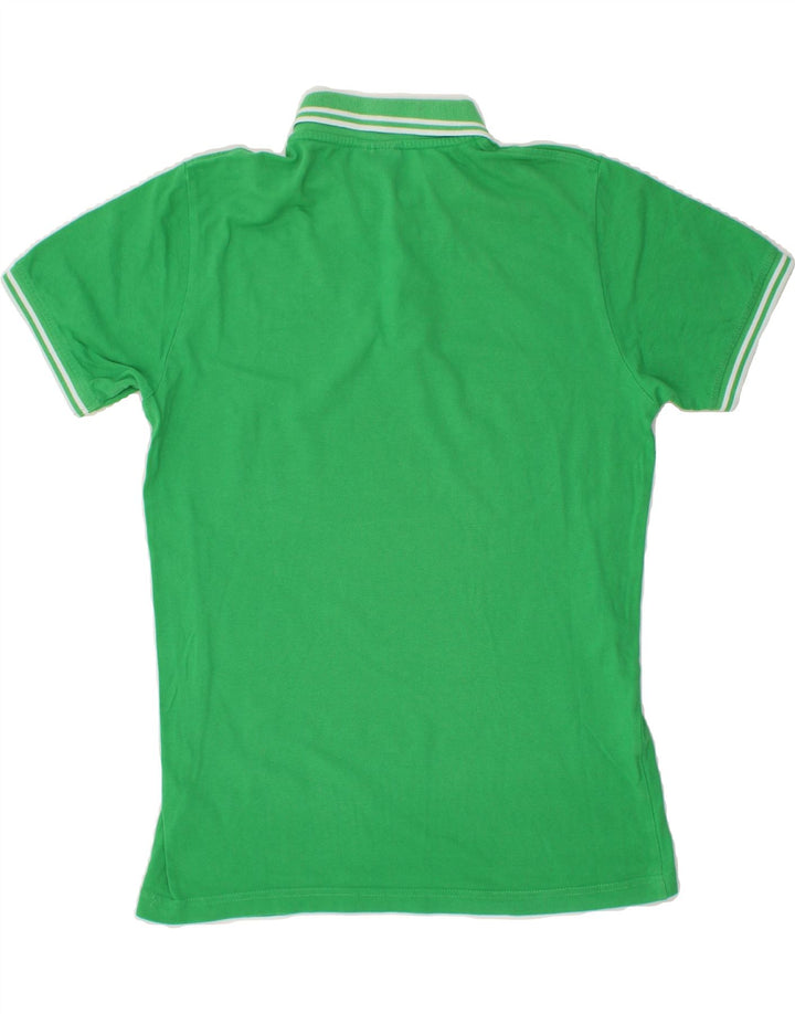 KAPPA Mens Polo Shirt Medium Green Cotton Vintage Kappa and Second-Hand Kappa from Messina Hembry 