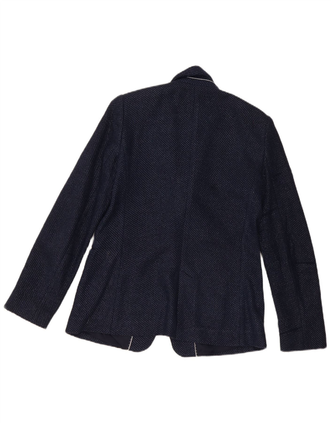 Massimo Dutti Ženska jakna sako s 1 gumbom EU 40 srednje tamnoplavi pamuk