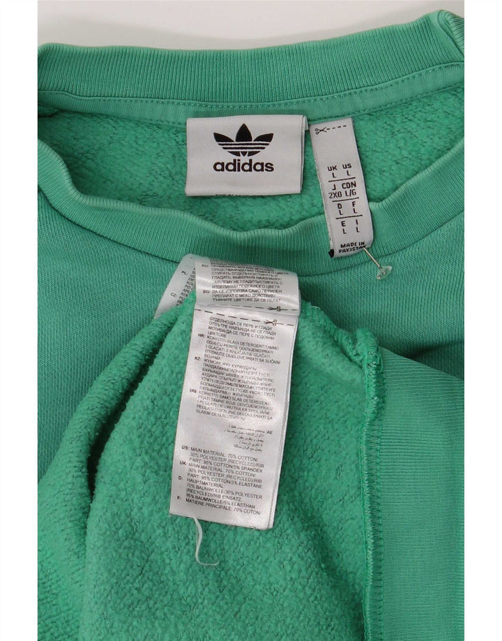 Adidas muški džemperi veliki zeleni pamuk