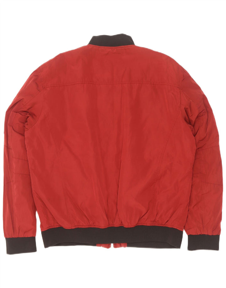 Zara muška bomber jakna UK 44 2XL poliester crvene boje