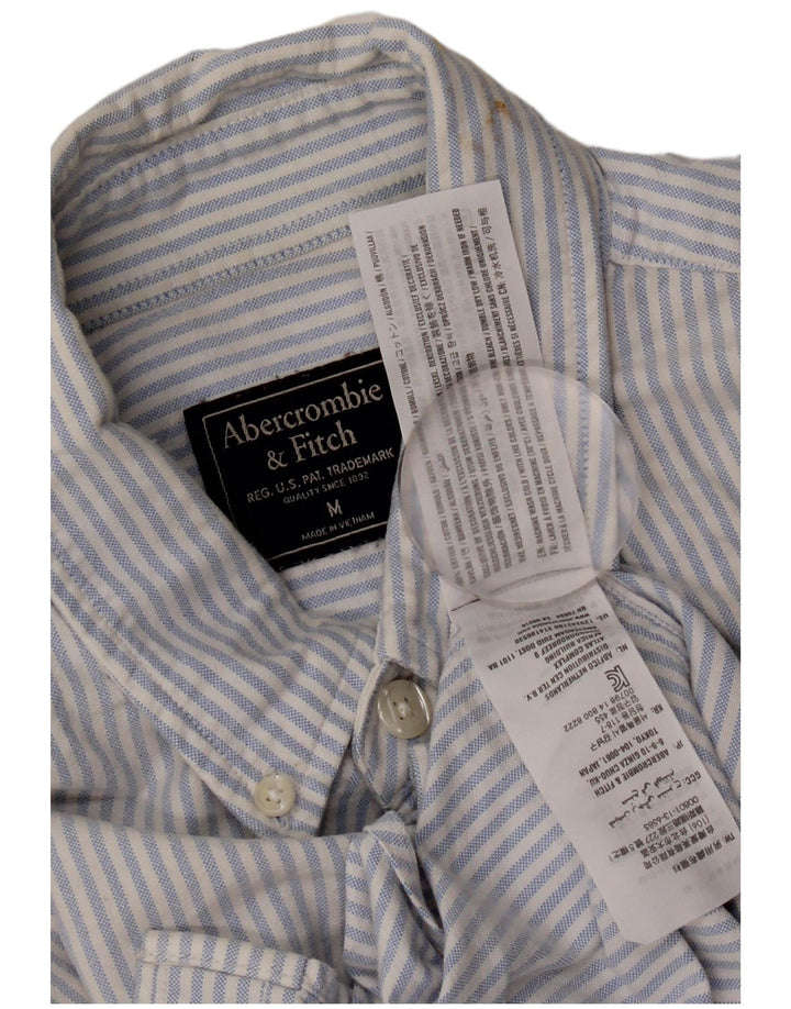 Abercrombie & Fitch muška košulja, pamuk na srednje plave pruge