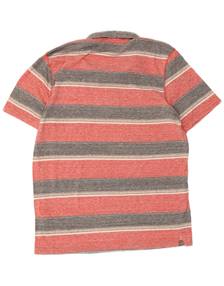 Hurley muška polo majica od poliestera velikih ružičastih pruga