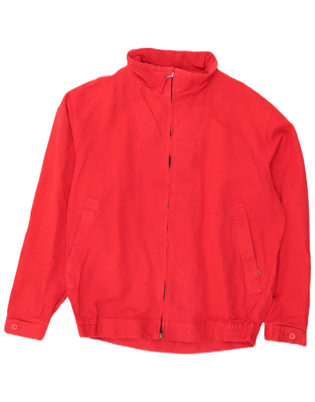 Vintage muška bomber jakna UK 40 veliki crveni pamuk