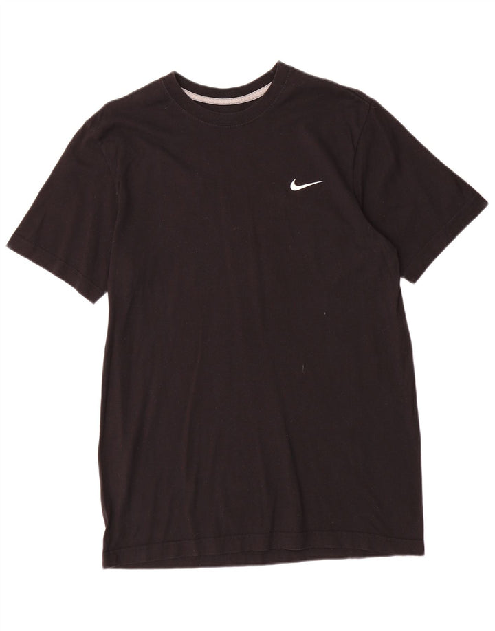 NIKE Muška majica srednjeg kroja srednjeg kroja, crni pamuk