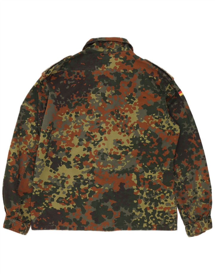 Vintage muška majica Vojna majica mala kaki kamuflažna