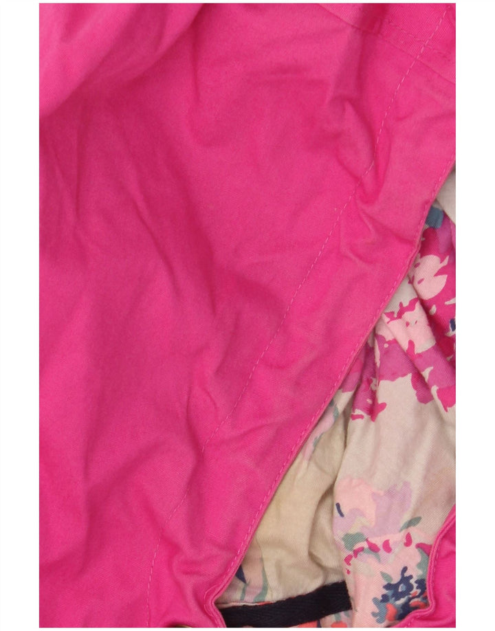 JOULES Ženska kišna jakna s kapuljačom UK 18 XL, ružičasti pamuk