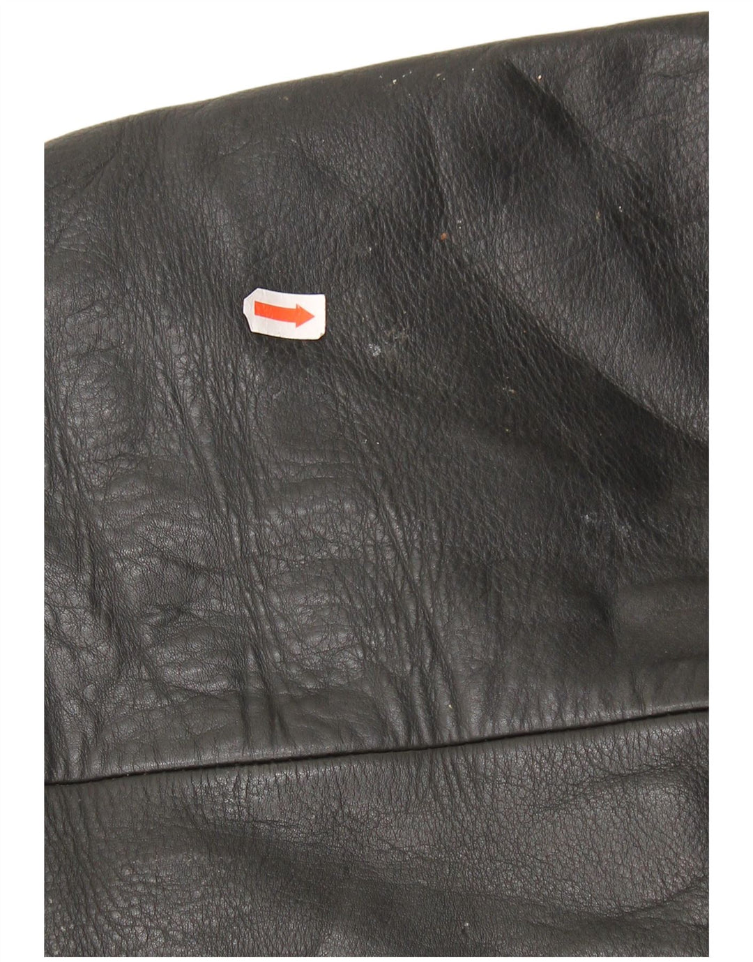 Vintage ženska kožna biciklistička jakna UK 22 3XL crna koža