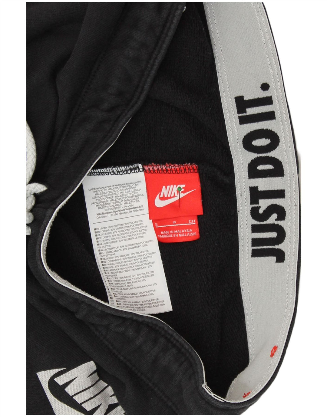 NIKE Ženska trenirka Hlače Joggers UK 10 Male crne pamučne hlače