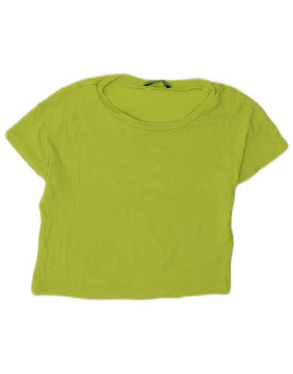 Zara ženska majica kratkih rukava UK 8 Small Green
