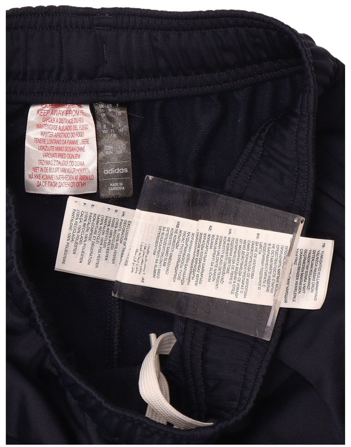 ADIDAS Trenirka za dječake Hlače za trčanje 11-12 godina tamnoplavi poliester