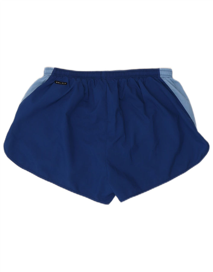 NIKE muške Dri Fit sportske kratke hlače od poliestera velike plave boje