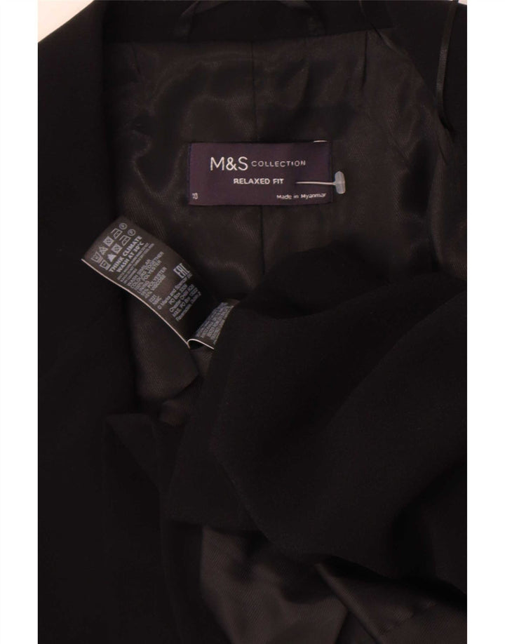Marks & Spencer ženski sako sa 3/4 rukavima UK 10 Mala crna