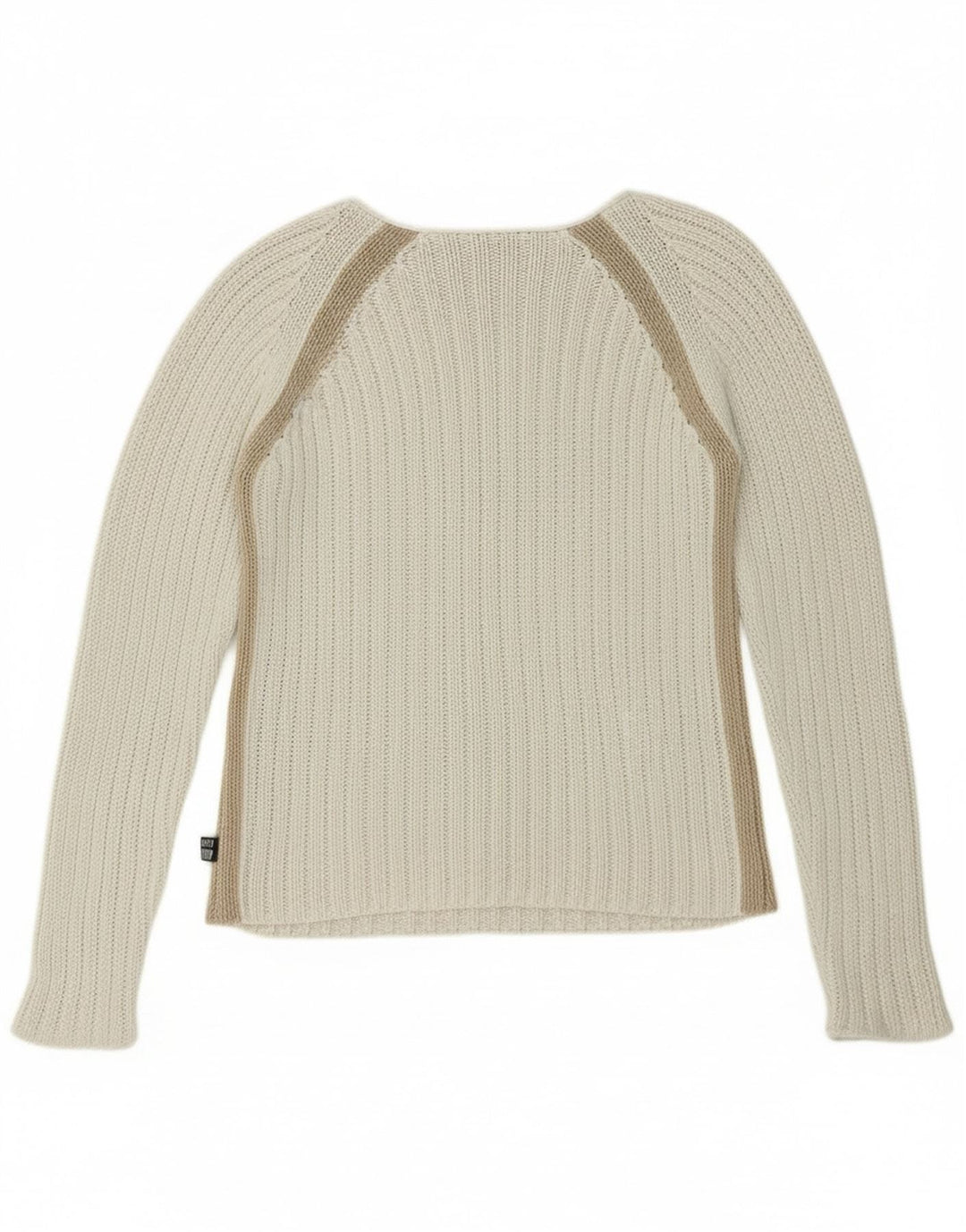 Killer Loop ženski džemper s morskim izrezom UK 10 na male bijele pruge