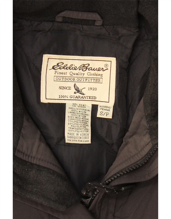 EDDIE BAUER Ženska Weather Edge vjetrovka jakna UK 10 Mala crna