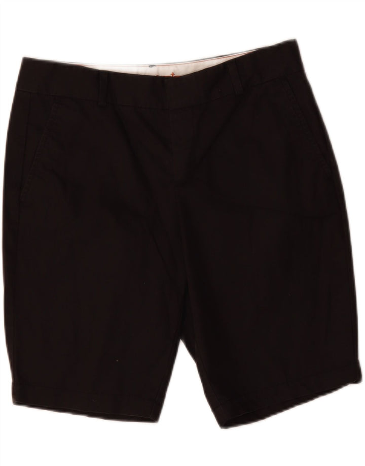 DOCKERS Womens Chino Shorts US 8 Medium W34 Black Cotton