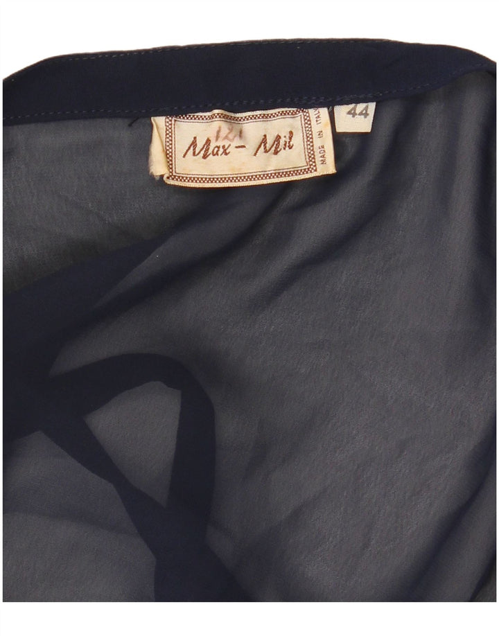 Vintage ženski Cami Top IT 44 Srednje tamnoplavi cvjetni