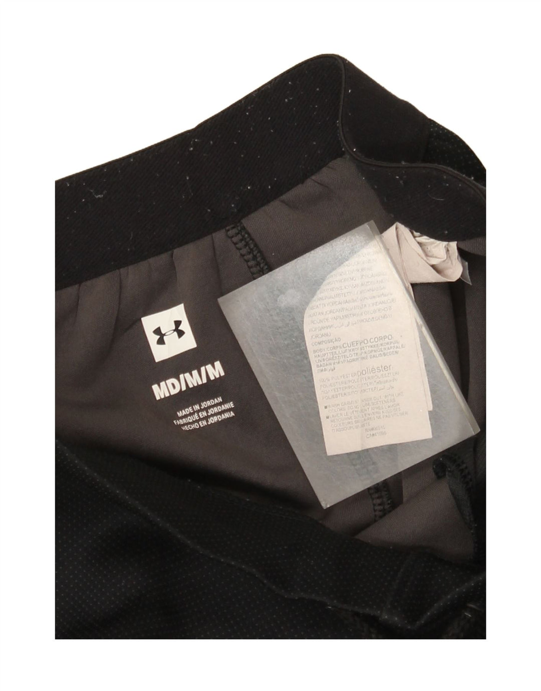 Under Armour muške trenirke Hlače Joggers Srednji crni poliester
