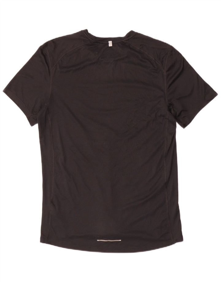 Nike Dri Fit majica kratkih rukava srednji crni poliester