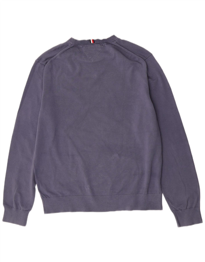Tommy Hilfiger muški džemper od trenirke 3XL plavi pamuk