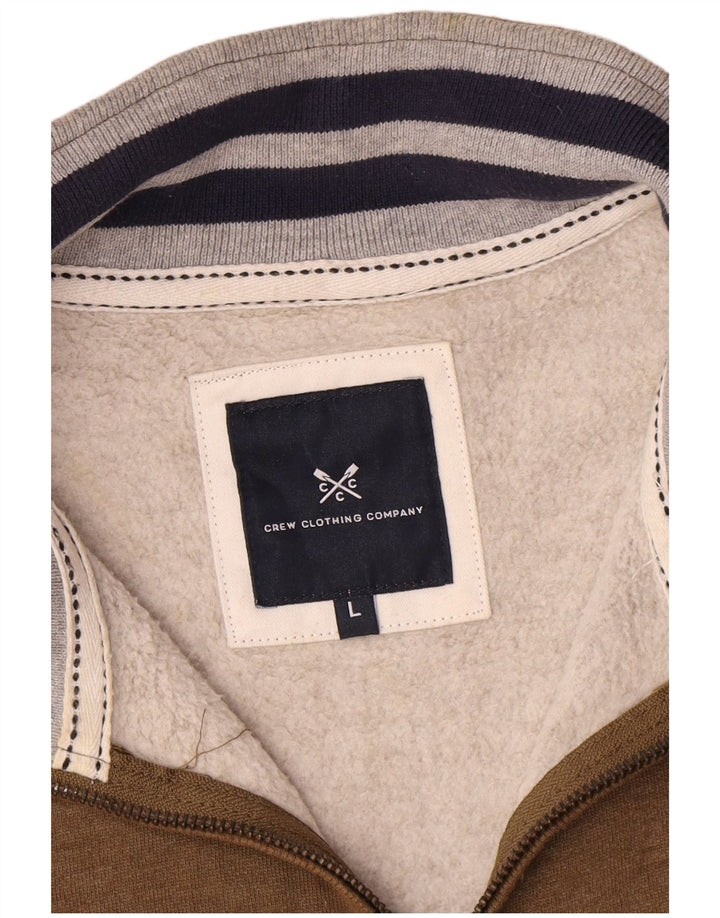 Crew Clothing Muška trenirka Gornja jakna, veliki smeđi pamuk