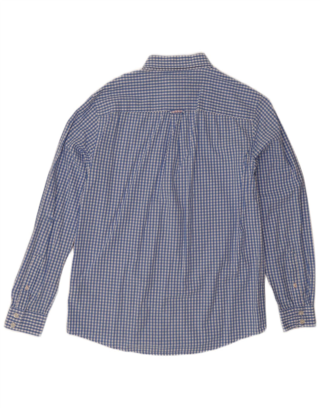 Crew Clothing Muška klasična košulja Mala plava pamuk od ginghama