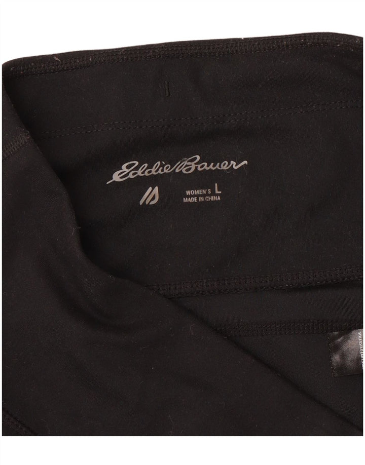 Eddie Bauer ženske kargo tajice UK 14 velike crne