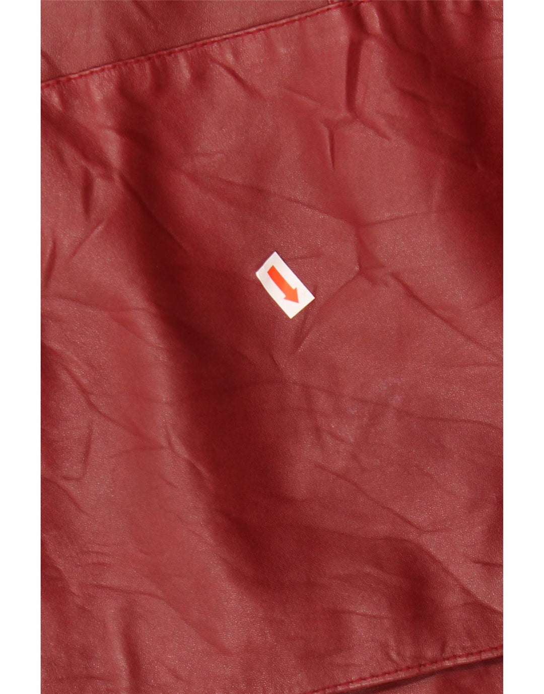 VINTAGE ženska kožna jakna EU 46 XL bordo koža