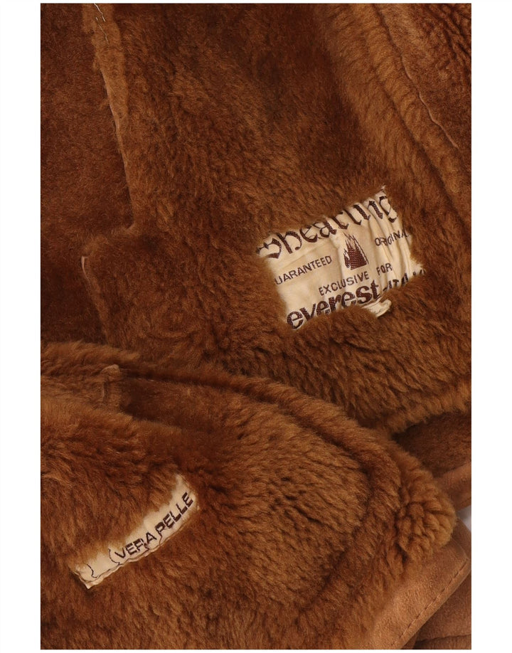 Vintage muška jakna s ovčicama IT 50 Large Beige