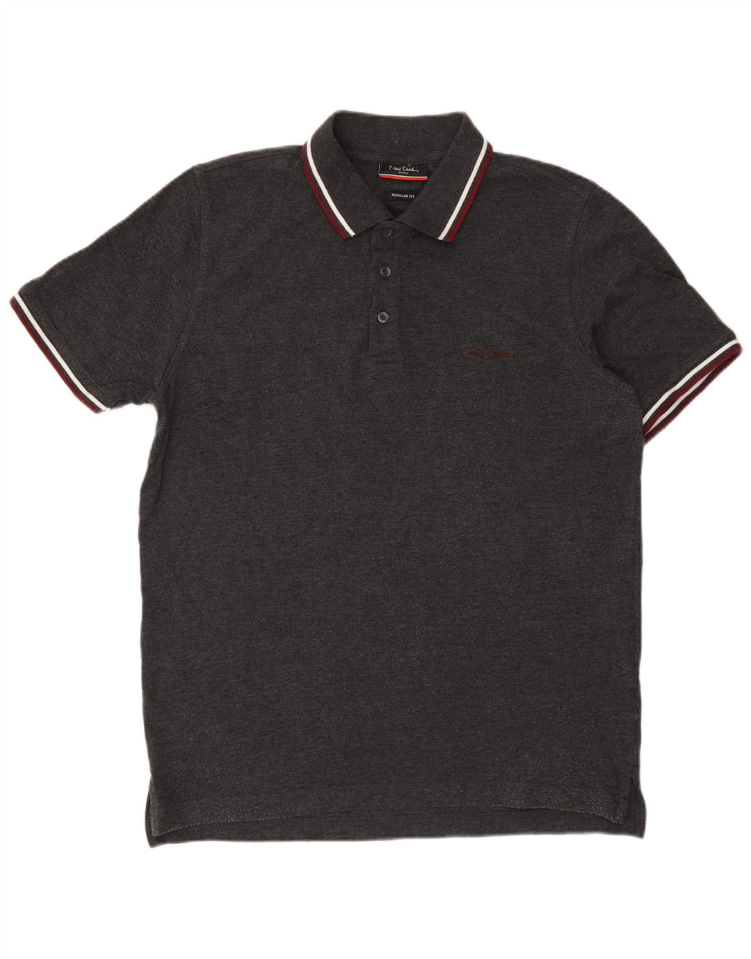 Pierre Cardin muška polo majica standardnog kroja srednje siva klasična pamučna majica