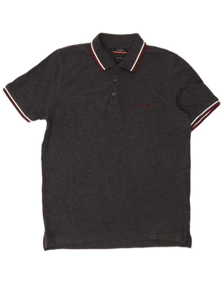 Pierre Cardin muška polo majica standardnog kroja srednje siva klasična pamučna majica