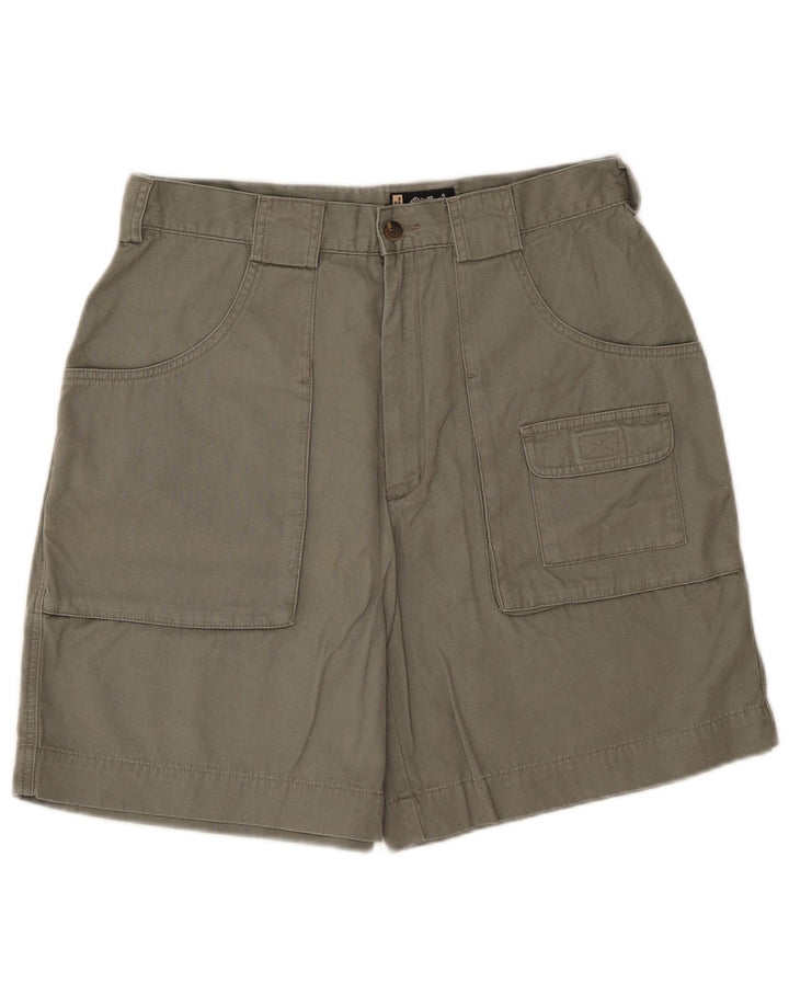 Eddie Bauer Ženske kargo kratke hlače US 12 Large W32 kaki pamuk