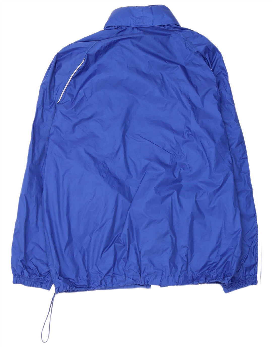 Adidas muška kišna jakna s kapuljačom UK 42 XL plavi poliamid