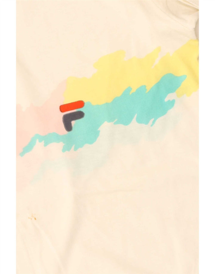 Fila muška polo majica IT 54 XL White Tie Dye