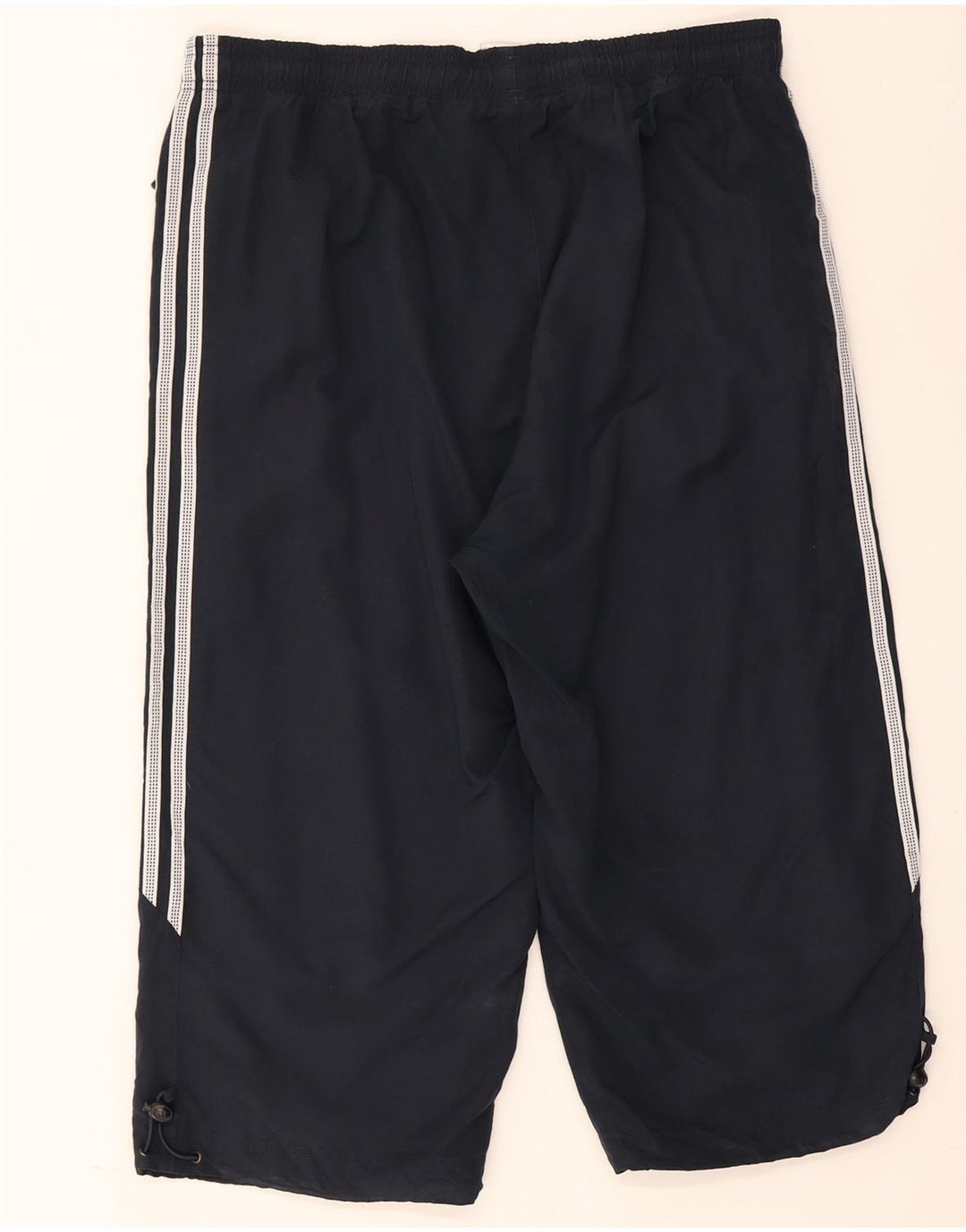 Adidas muške kapri trenirke velike tamnoplave poliesterske hlače